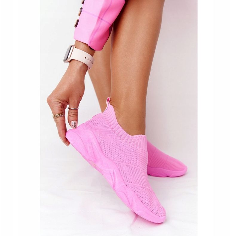 PS1 Ženske sportske cipele Slip-on Pink Yoga Class ružičasta 2