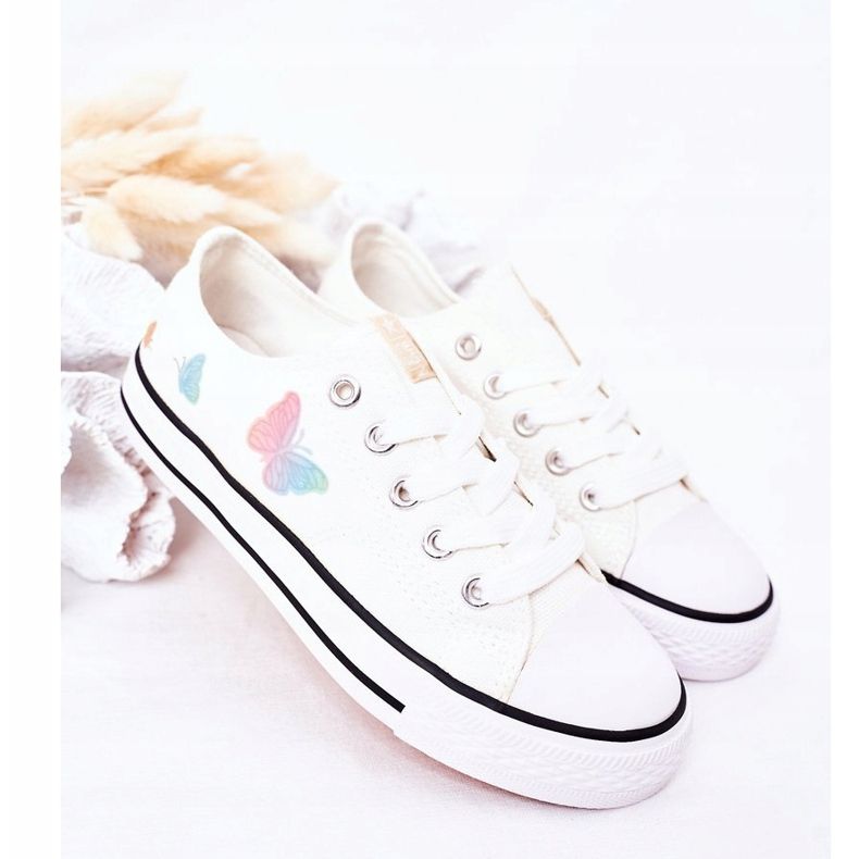 EVE Dječje tenisice s leptirima Bijele bajke bijela 2