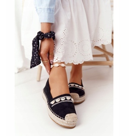 PG1 Espadrile na platformi s crnom školjkom 2