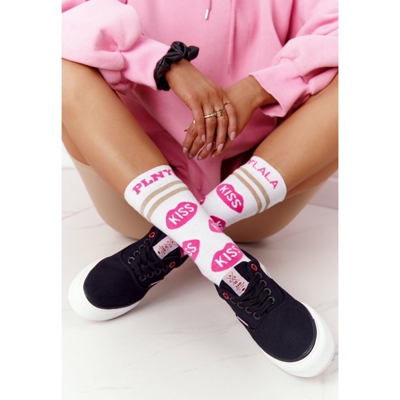 Ženske tenisice On the Cross Jeans FF2R4002C Czarme platforma crna 2