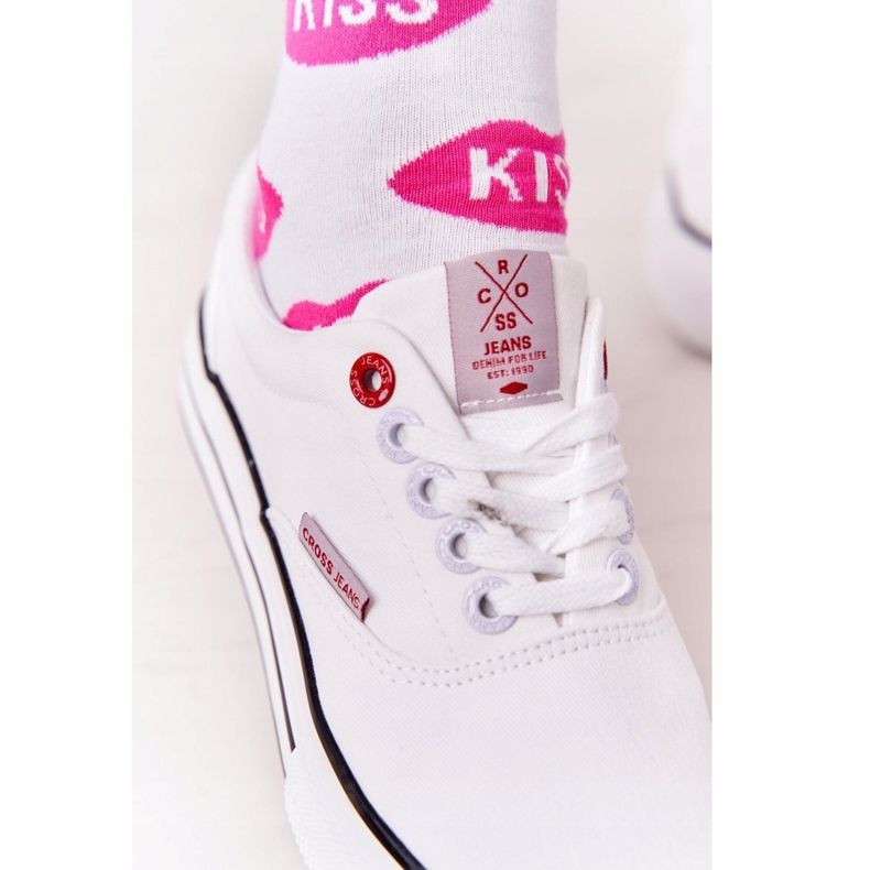 Ženske tenisice na platformi Cross Jeans FF2R4001C Bijela 2