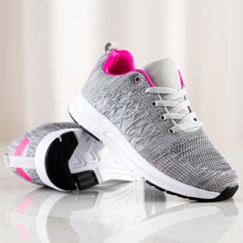 SHELOVET Lagane tenisice na vezanje siva 1