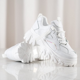 SHELOVET Bijele modne tenisice bijela 1