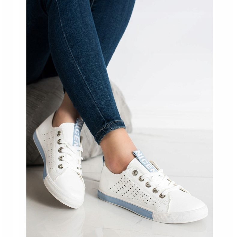 Bella Paris Tenisice s eko kožom bijela 1