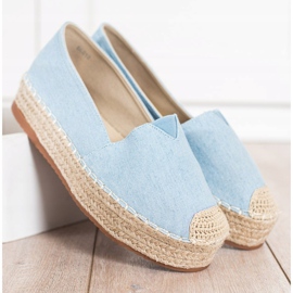 SHELOVET Modne espadrile plava 2