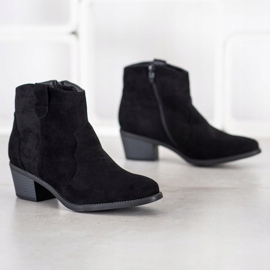 Cm Paris Klasične kaubojske čizme crno 1