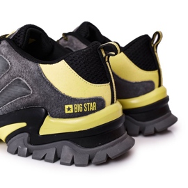 Muške sportske cipele Memory Foam Big Star HH174278 Crna crno 1