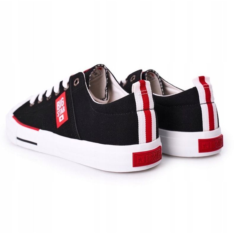 Muške crne tenisice Big Star HH174039 crna 1