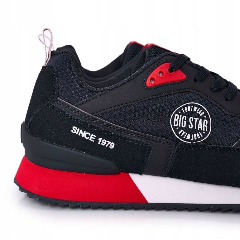 Muške sportske cipele Memory Foam Big Star HH174240 Mornarsko plava 1