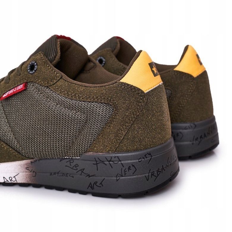 Muške sportske cipele Memory Foam Big Star FF174209 Zelena 1