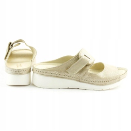 Dolce Pietro Zalisci na čičak 2211 bež srebro 4