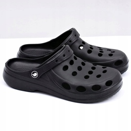 Flameshoes Muške sandale Black Kroks crna 3