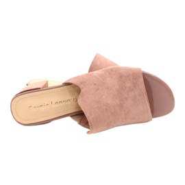 Sergio Leone Ženske visoke potpetice KL313 ružičasta 4