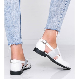 Bijele sjajne cipele Madison Ave bijela 1