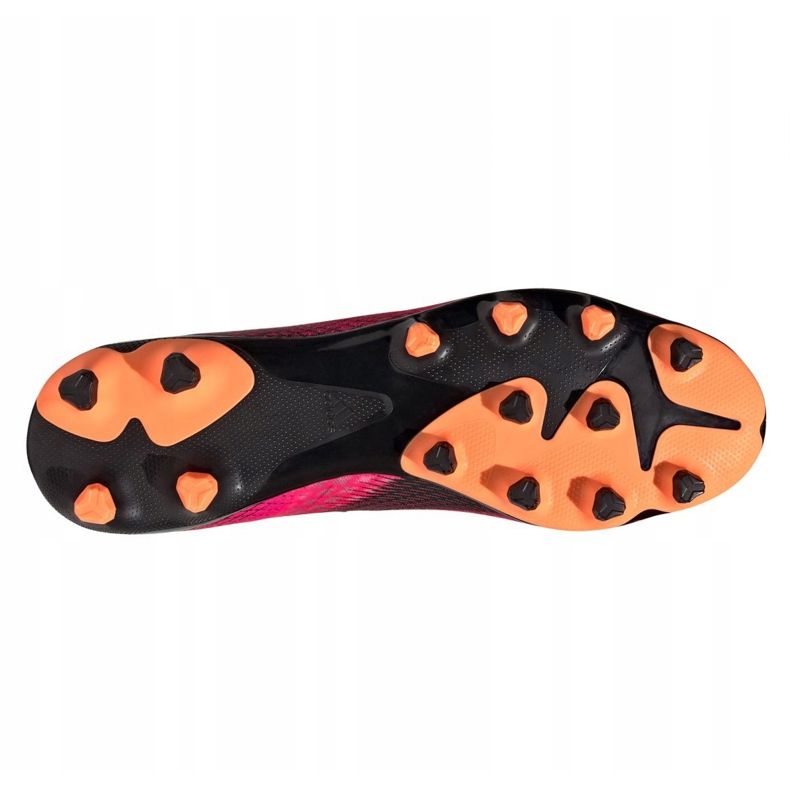 Adidas X Ghosted.3 Mg M FW6973 kopačke za nogomet grafit, ružičasta ružičasta 2