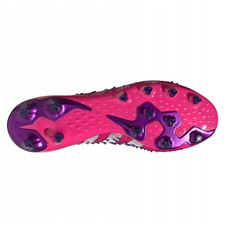 Adidas Predator Freak.1 Ag M FW7242 kopačke grafit, crna, ljubičasta crno 2