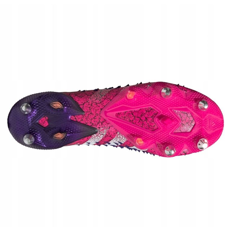 Kopačke Adidas Predator Freak.1 Low Sg M FW7246 grafit, crna, ljubičasta crno 2