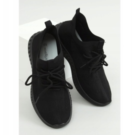 Crne čarape za sportske cipele 7819 All Black crno 1