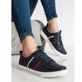 Filippo Klasične sportske kožne cipele tamnoplava 2