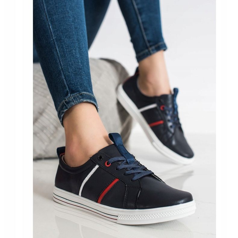 Filippo Klasične sportske kožne cipele tamnoplava 2