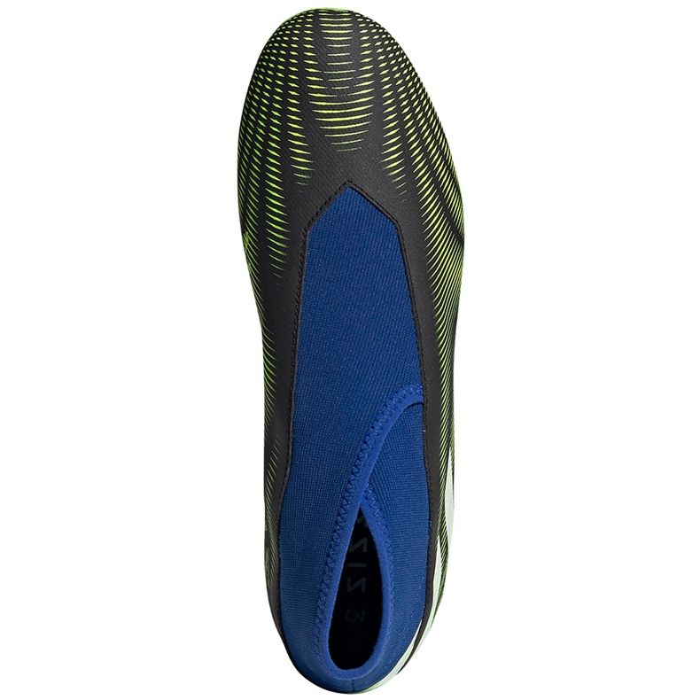Adidas Nemeziz.3 Ll Fg nogometne cipele plavo-zelene FW7411 bijela, crna, plava, žuta plava 1