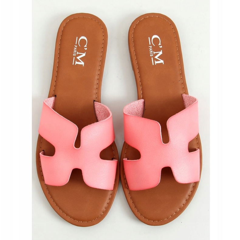 Ružičaste ženske ružičaste papuče 55-2 Pink ružičasta 1