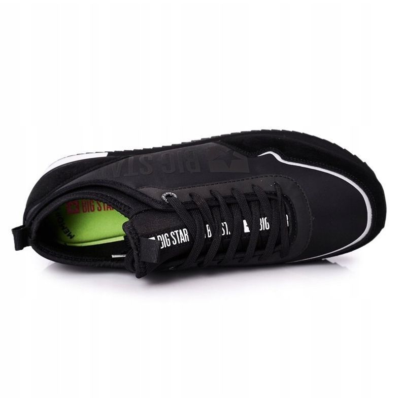 Muške sportske cipele Memory Foam Big Star HH174212 Crna 1