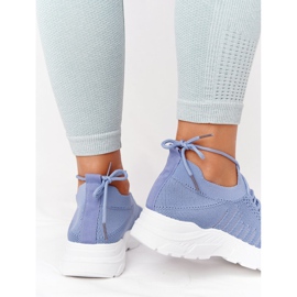 PS1 Ženske sportske cipele Tenisice Blue Ruler bijela plava 1