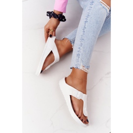 NEWS Ženske gumene japanke Bijela Alma 1