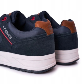 NEWS Muške sportske cipele Tenisice Navy Fabian tamnoplava 1