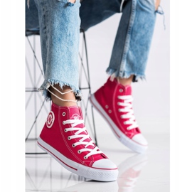 New Age visoke tenisice ružičasta 1