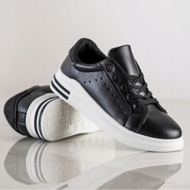 Diamantique Tenisice sa umetkom sa sjajem crno 1