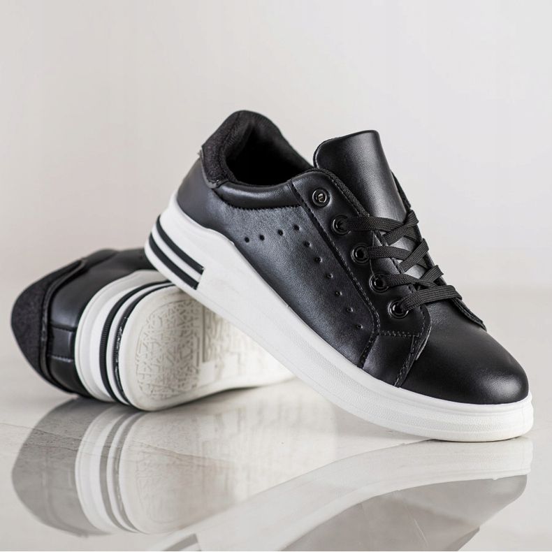 Diamantique Tenisice sa umetkom sa sjajem crna 1