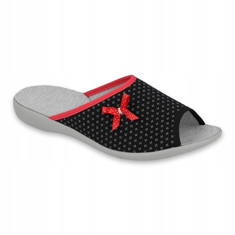 Befado ženske cipele pu 254D109 Viki crna crvena 1