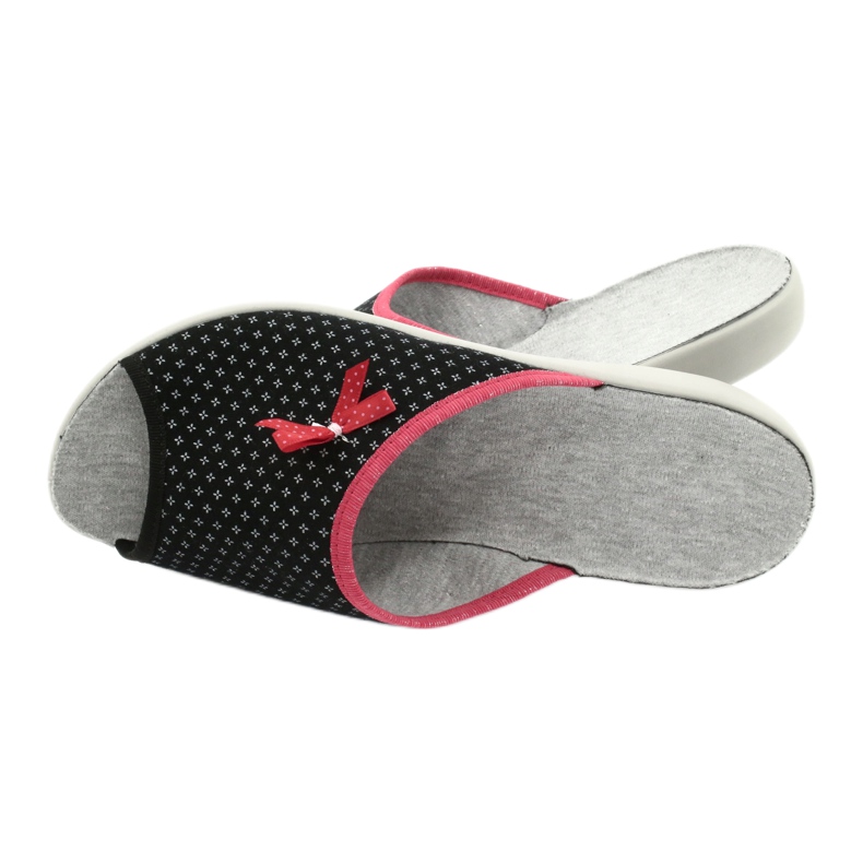 Befado ženske cipele pu 254D109 Viki crna crvena 5