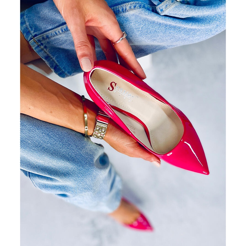 Ženske visoke potpetice Fuchsia NF-50P Fuchsia ružičasta 1