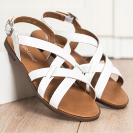 Ležerne sandale Sergio Leone bijela 2