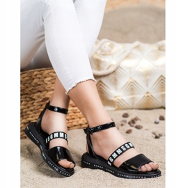 Filippo Crne modne sandale crna 1