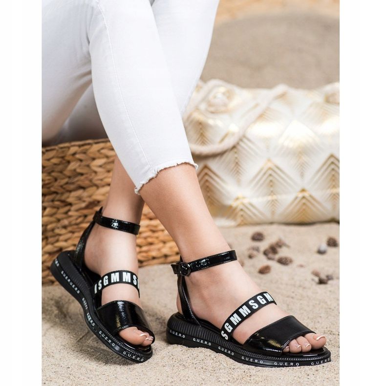 Filippo Crne modne sandale crna 1