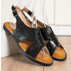 Filippo Klasične crne sandale crna 2