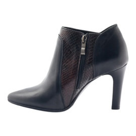 Crne ženske čizme Espinto 107/30 crno raznobojna 2