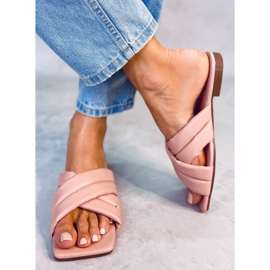 Ružičaste četvrtaste papuče S060191 Ružičaste ružičasta 1