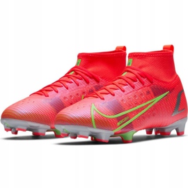 Nike Mercurial Superfly 8 Pro Fg Jr CV0804 600 tenisice narančasta narančasta 2