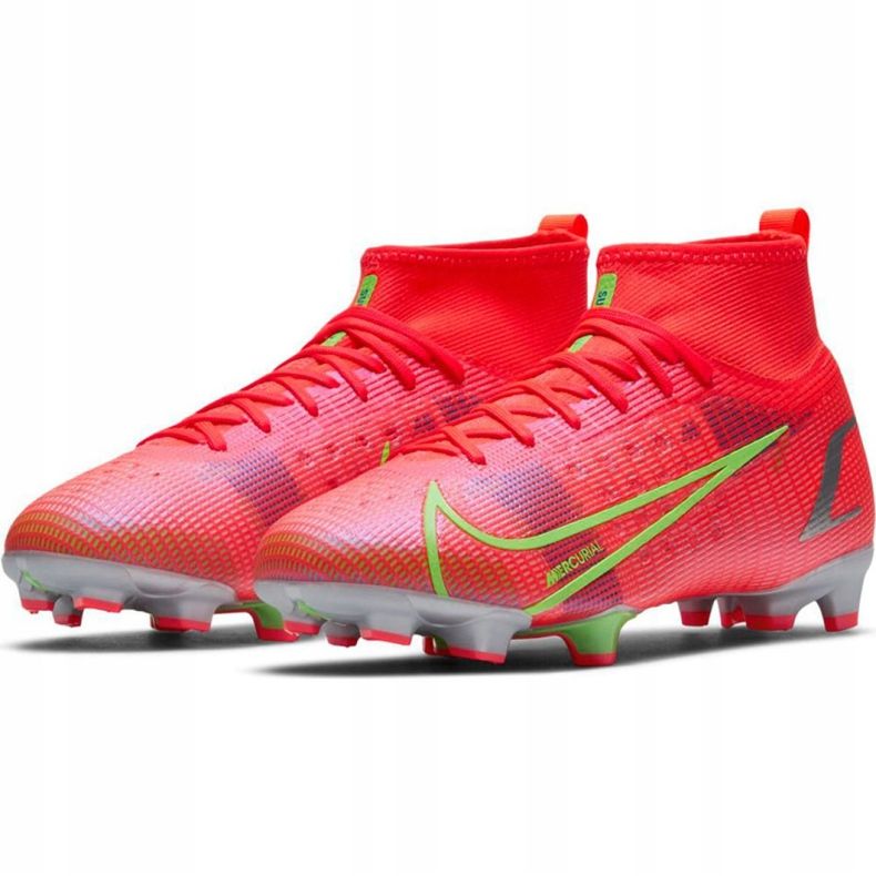 Nike Mercurial Superfly 8 Pro Fg Jr CV0804 600 tenisice naranča naranča 2