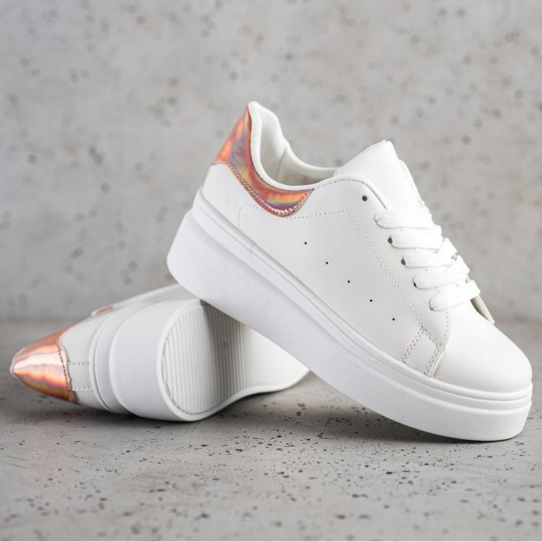 SHELOVET Udobne tenisice bijela 1