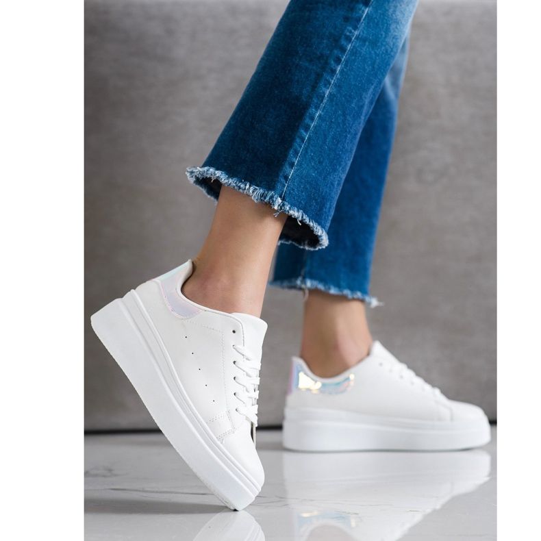 SHELOVET Udobne tenisice bijela 2