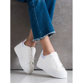 SHELOVET Udobne tenisice bijela 1