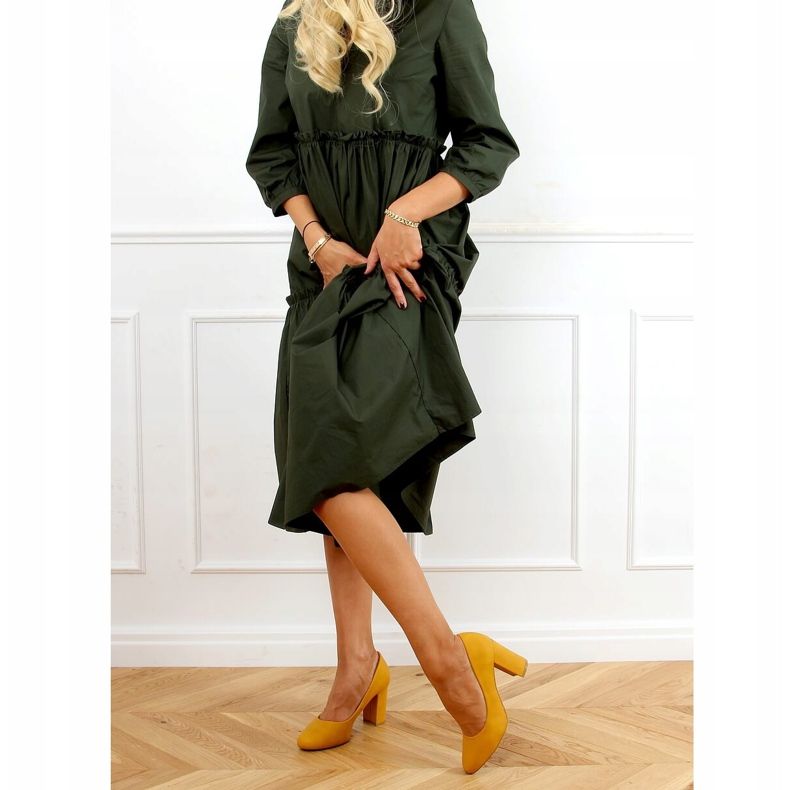 Pumpe na stupu med 3005 Žuta žuta boja 1