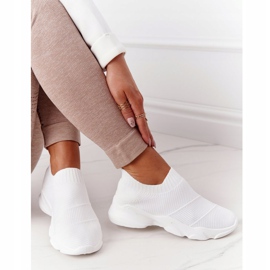 PS1 Ženska sportska obuća Slip-on White Yoga Class bijela 1