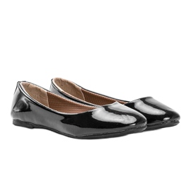 Crne lakirane balerine Šeste avenije crna 1